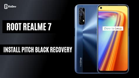 pitch black recovery realme 7.